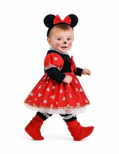 Mauskostüm für 2/3-Jährige - von hoher Qualität, ideal für Karneval, Themenpartys und besondere Veranstaltungen.